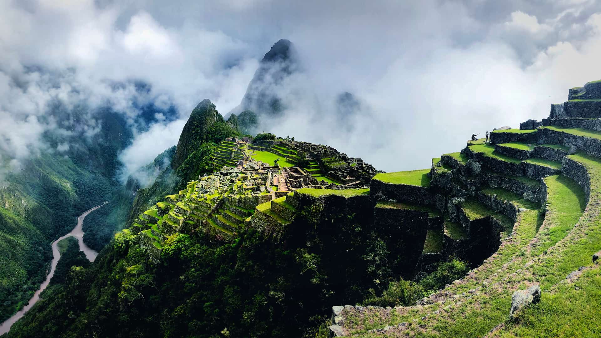 Impresionante  paisaje del Machu Picchu en Perú donde es posible contratar un seguro de viaje